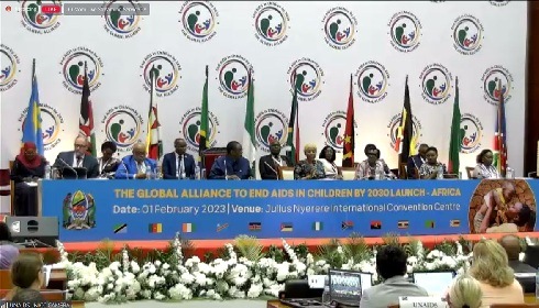 Leaders of 12 African Nations during signing ceremony of Dar-es-Salam Declaration