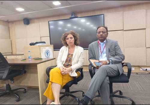 Dr Chloe Balleste and Prof Deepak Gupta