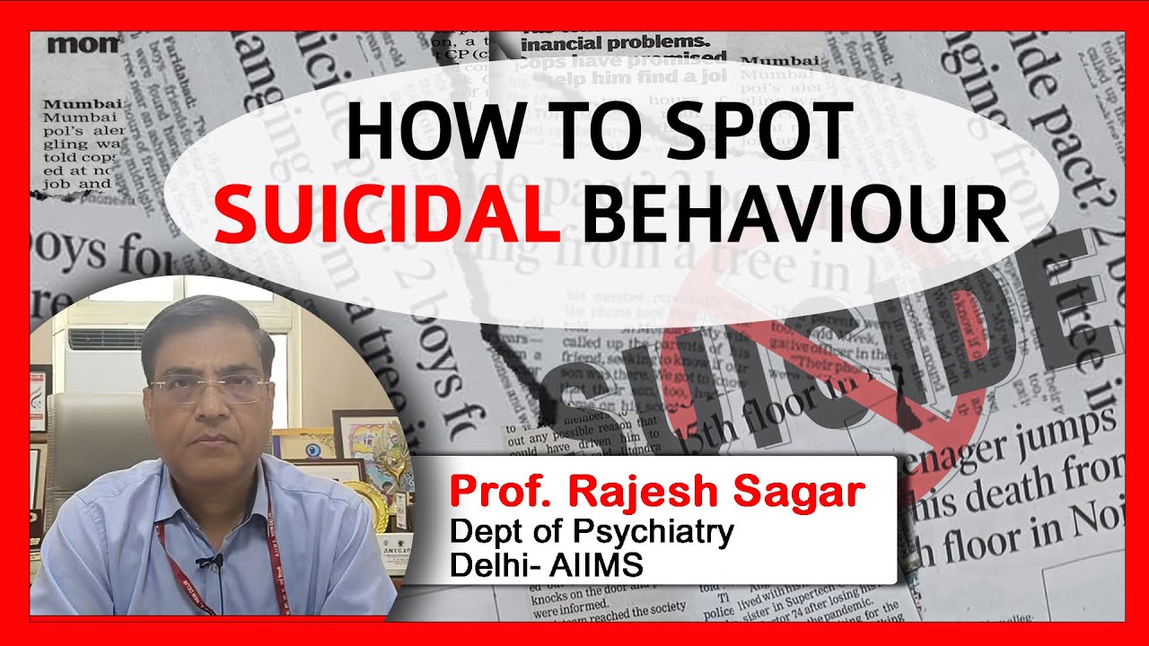 Rising incidences suicides among youth in the country is becoming a serious issue-Prof. Rajesh Sagar-I