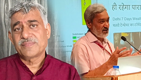 Prof Sanjay K Rai and Pro Kaushal K Verma