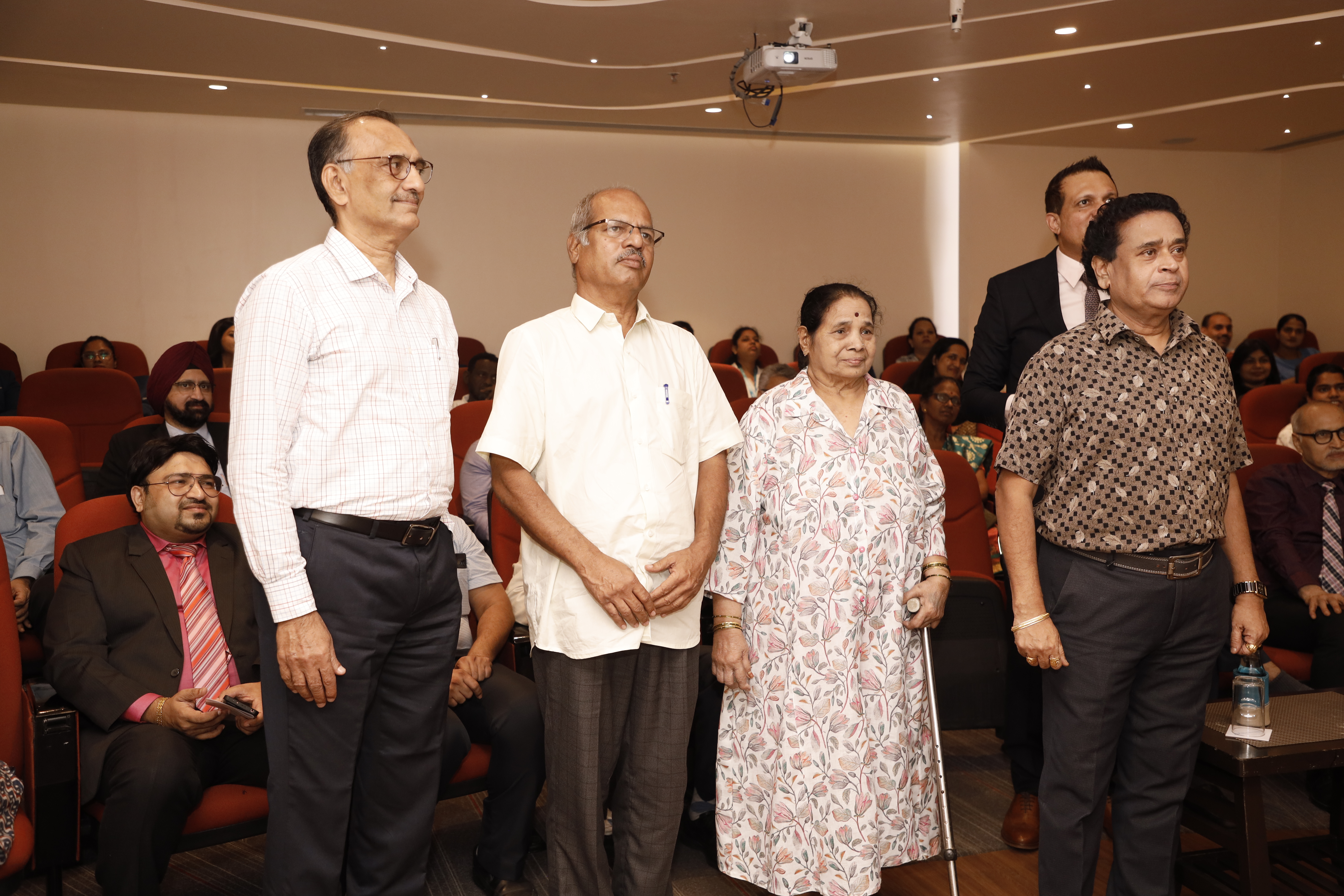 Stroke warriors at felicitation at Gleneagles